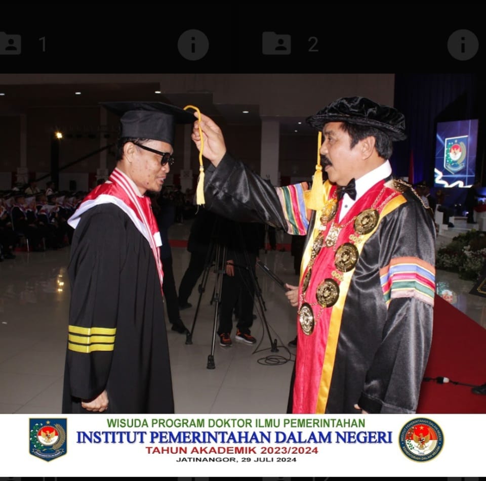 Isnawa Adji Resmi Diwisuda sebagai Doktor