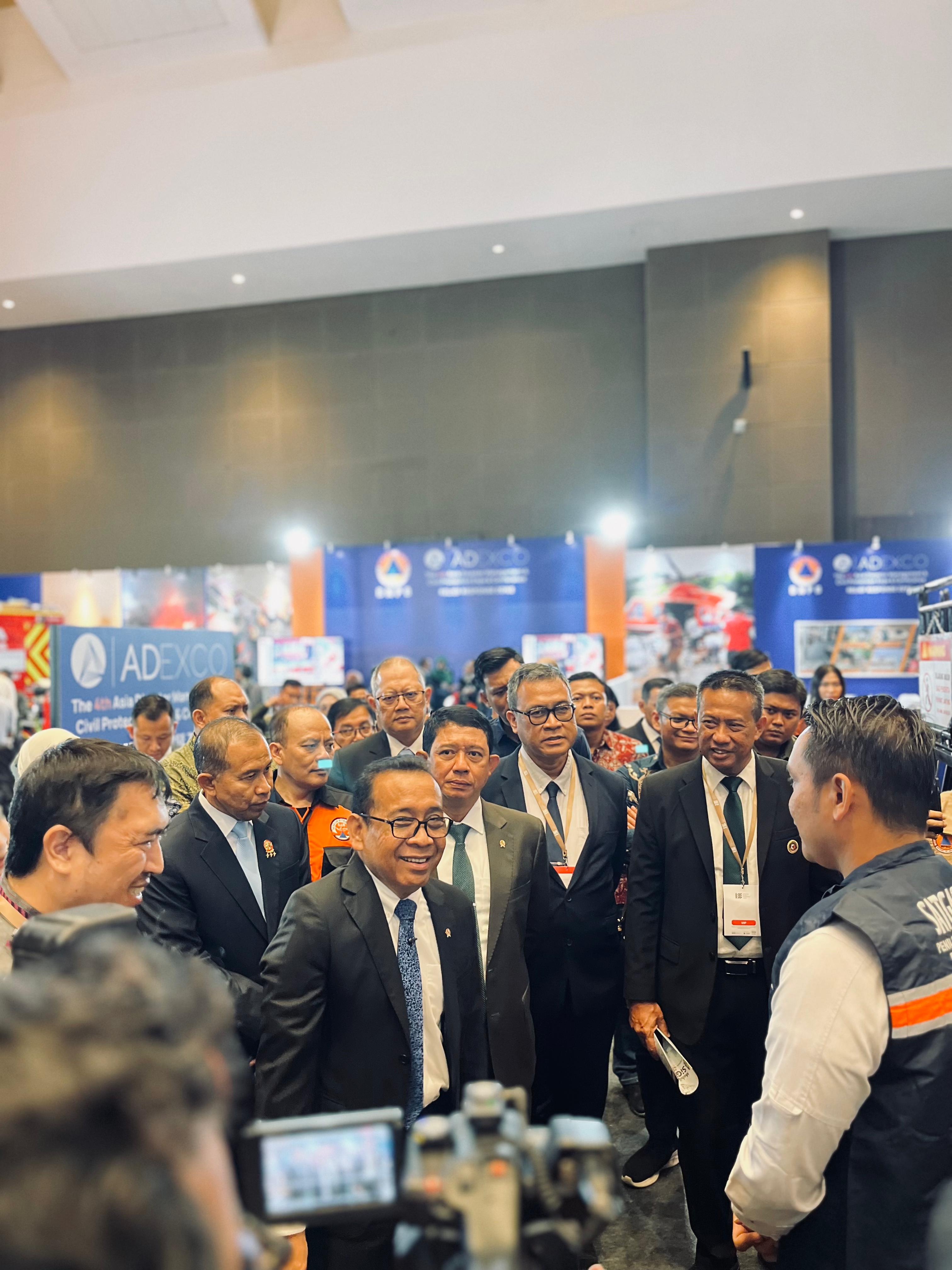 Menko Pratikno dan Ka. BNPB Ikut Jajal Mobil Simulator Gempa